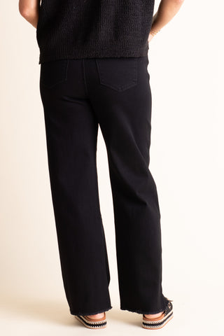 Jade High Rise Slim Wide Leg Jeans