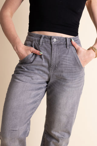 Harper Super High Rise Barrel Leg Jeans