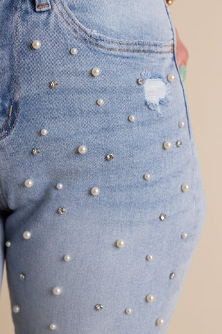 Baylor High Rise Wide Leg Jeans