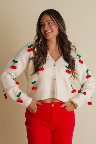 Cherry On Top Cardigan