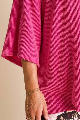 Only Go Forwards Oversized Urban Ribbed Tunic