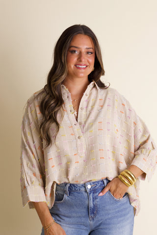 Love Opens Doors Dolman Sleeve Top