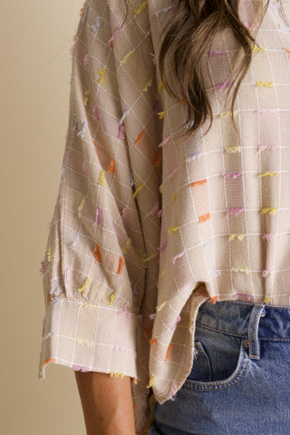 Love Opens Doors Dolman Sleeve Top