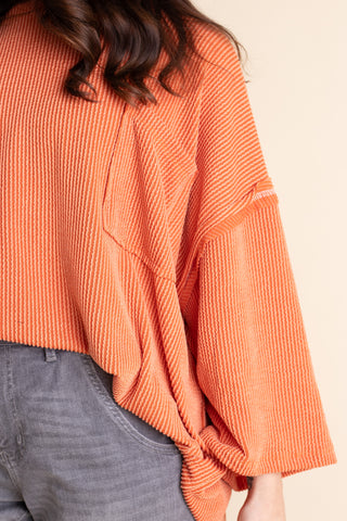 Only Go Forwards Oversized Urban Ribbed Tunic
