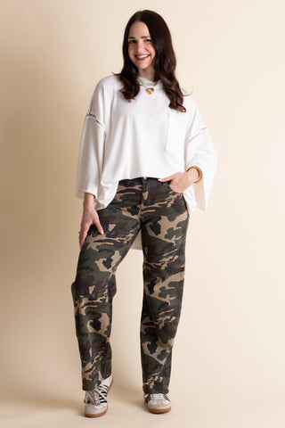 Only Go Forwards Oversized Urban Ribbed Tunic