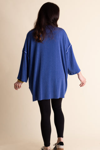 Only Go Forwards Oversized Urban Ribbed Tunic