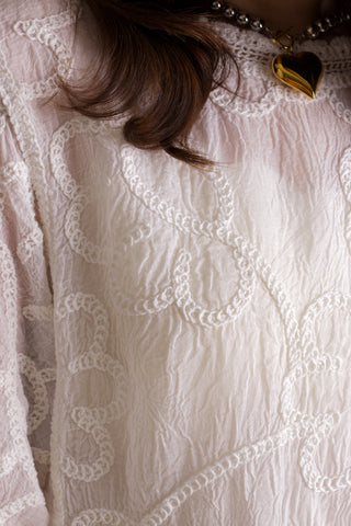 Stay Sweet Floral Crochet Top