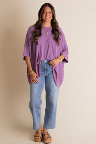 Choose Joy Mineral Washed Top