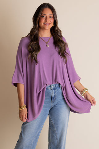 Choose Joy Mineral Washed Top
