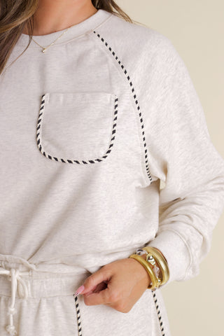 Fearless Sweatshirt and Skort Set