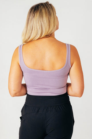 Every Day Dream Ribbed Cropped Tank *Final Sale*