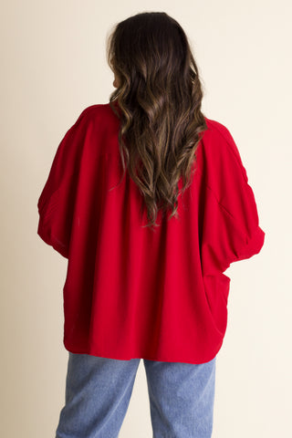 Boss Babe Button Up Airflow Top