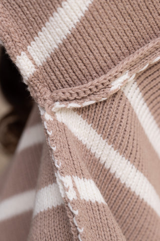 Fall Vibes Striped Sweater