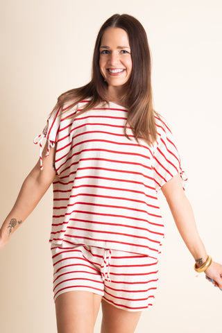 Perfect Clarity Batwing Sleeve T-Shirt Set *Final Sale*