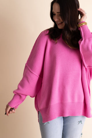 Slow Mornings Oversized Sweater