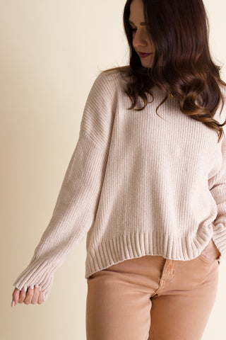 Make You Mine Mock Neck Sweater