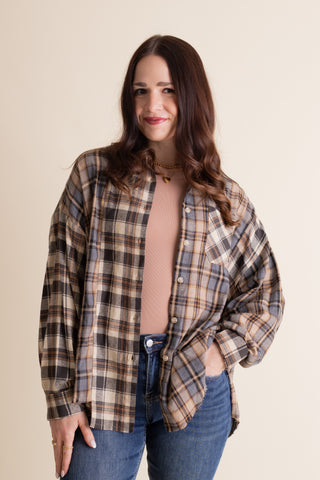 Sweet Harmony Oversized Flannel