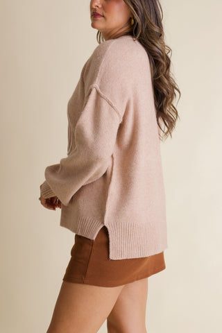 Perfect Pumpkin Round Neck Sweater
