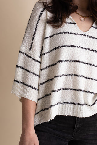 Quick Trip V Neck Top