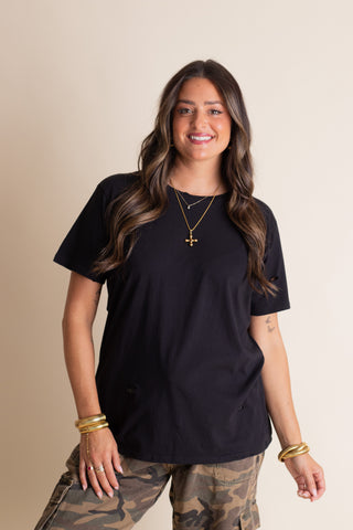 Distressed Tee