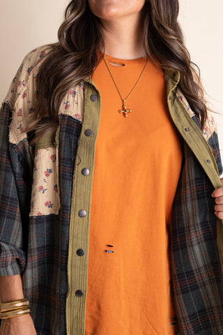 Distressed Tee