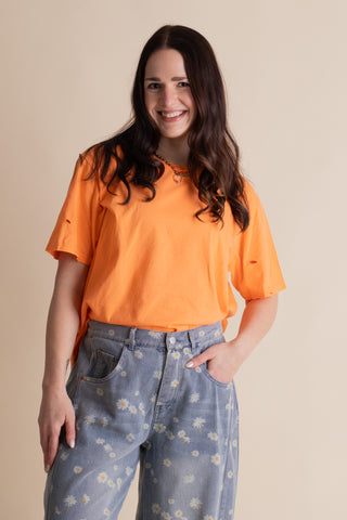 Distressed Tee