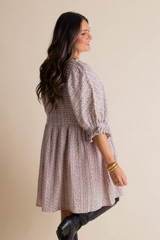 Jeannie Floral Babydoll Dress