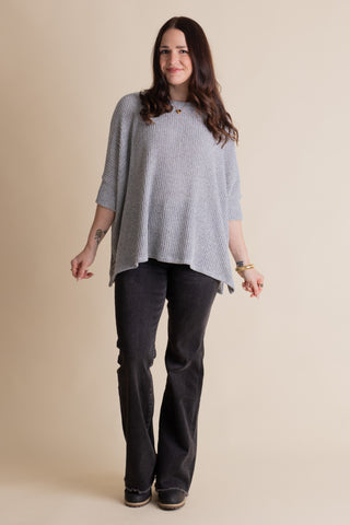 Maizy Girl Waffle Knit Sweater