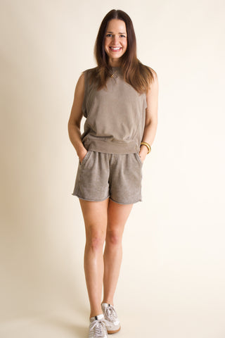 Closing Time Mineral Wash Top *Final Sale*