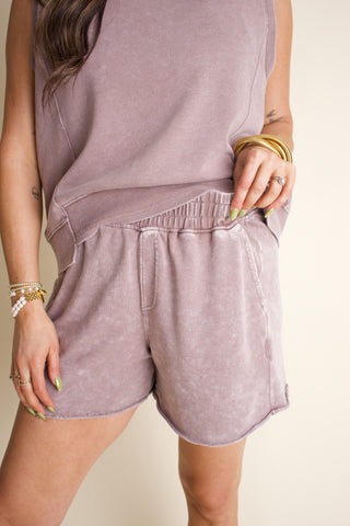 Closing Time Mineral Wash Shorts *Final Sale*