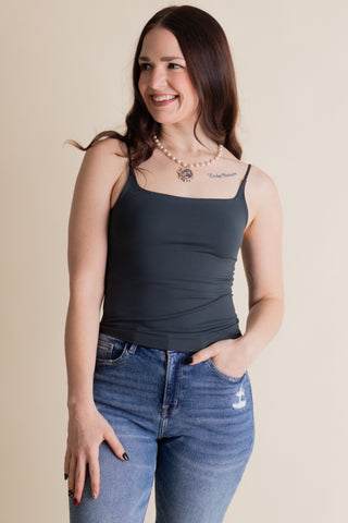 Signature Move Square Neck Cami