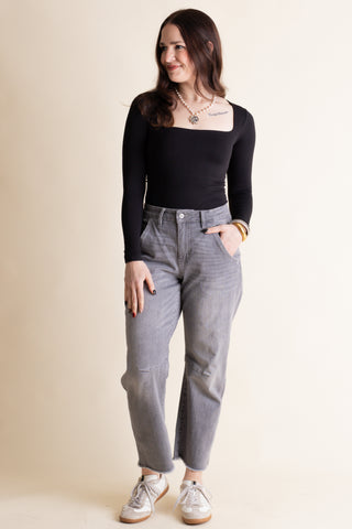 Signature Move Square Neck Top