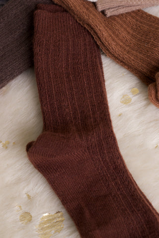 Snowy Day Mid-Calf Socks
