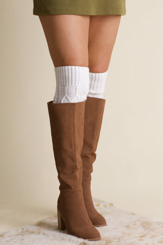 Over the Knee Knit Sweater Socks