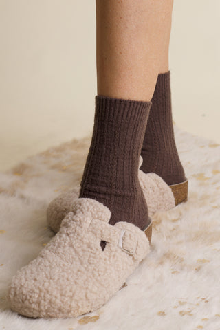 Snowy Day Mid-Calf Socks