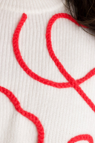 Threaded Together Embroidered Sweater