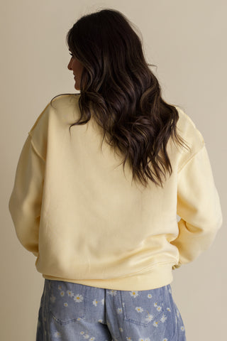 Cloud Nine Mock Neck Sweatshirt