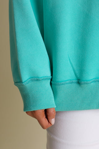 Cloud Nine Mock Neck Sweatshirt