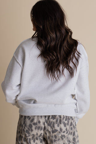 Cloud Nine Mock Neck Sweatshirt