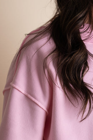 Cloud Nine Mock Neck Sweatshirt