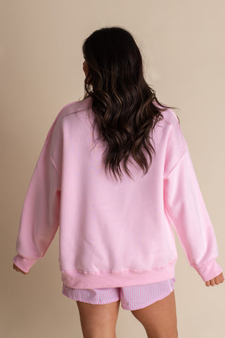 Cloud Nine Mock Neck Sweatshirt
