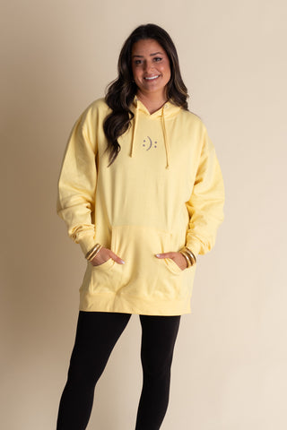 Mindset Is Everything Hoodie - Yellow
