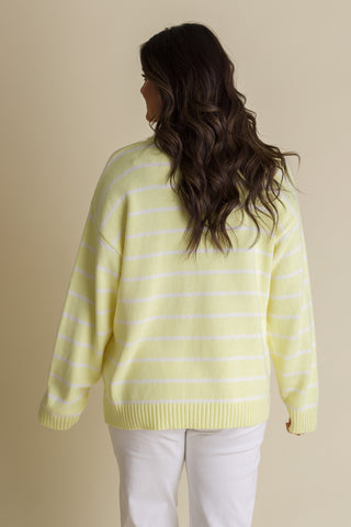 Sunny Days Striped Sweater