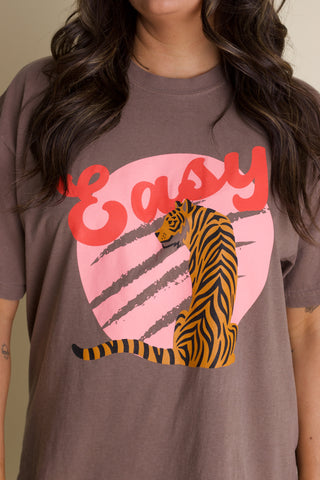 Easy Tiger Tee - Espresso