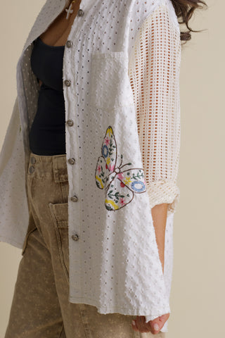 Added Flair Vintage Washed Shacket