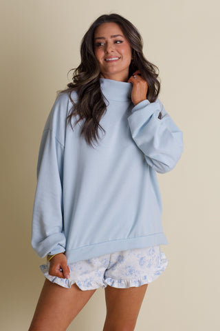 NM Signature Mock Neck Pullover