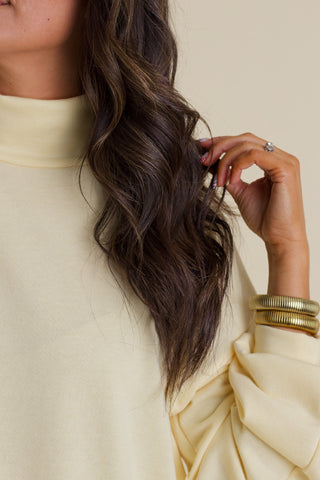 NM Signature Mock Neck Pullover