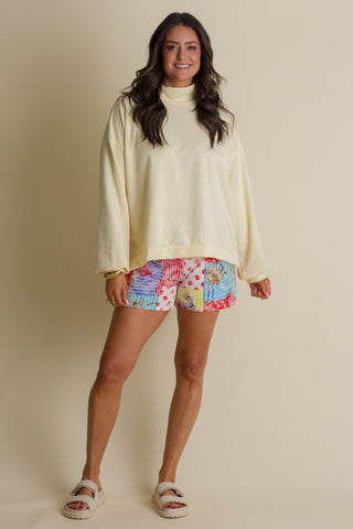 NM Signature Mock Neck Pullover
