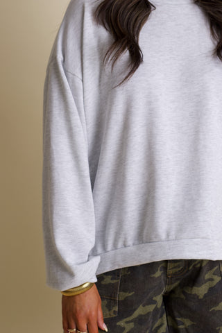 NM Signature Mock Neck Pullover