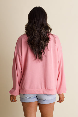 NM Signature Mock Neck Pullover